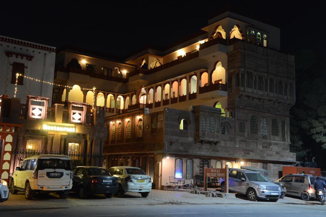 Hotel Harasar Haveli Bikaner Exterior foto